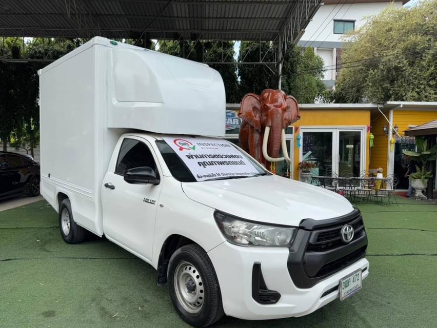  TOYOTA REVO  SINGLECAB รุ่นENTRY ดีเซล  ปี2020 มีตู้แห้ง เครื่อง2.4cc. เกียร์ธรรมดา  -รถไมล์แท้100%คะ  3