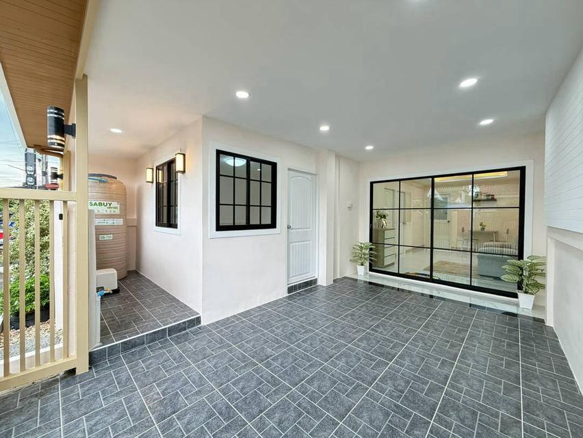 หมู่บ้านตะวันงาม ซอยกันตนาบางใหญ่ทาวน์เฮาส์ชั้นเดียว หลังมุม ตกแต่ง Minimal Style 5