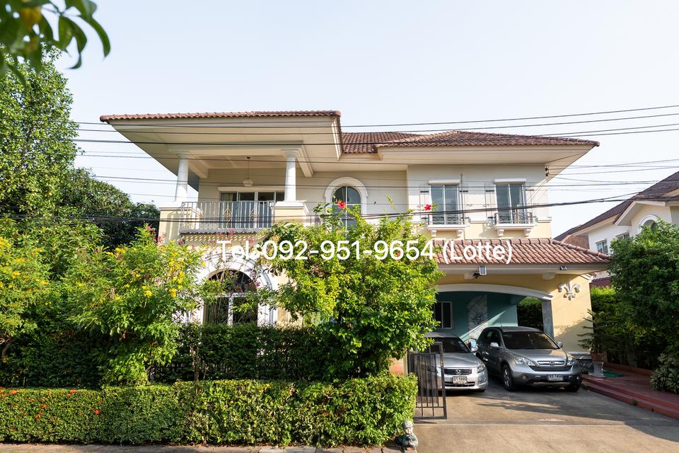 บ้านเดี่ยว ทำเลดี ติดเส้นบรม หมู่บ้าน The city sai2 1
