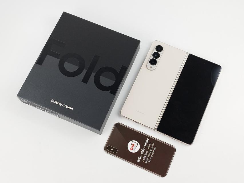 ขาย/แลก Samsung Galaxy Z Fold4 สี Beige 12/512 ศูนย์ไทย ประกันศูนย์ 16/08/2023 สวยมาก ครบกล่อง เพียง 47,900.- 4