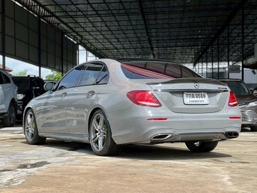 ปี 2018 BENZ E-CLASS, E350e 2.0 AMG DYNAMICโฉม W213 ปี16-24 สีเทา(สีเดิมสีดำ)ตัวท็อปสุดหลังคาซันรูฟ