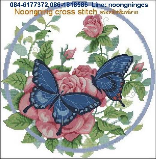 ร้าน Noongning Cross stitch ครอสติสพิมพ์ลาย จำหน่ายอุปกรณ์ครอสติส ภาพติดเพชร1315 6