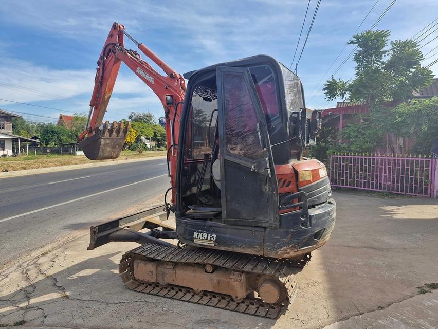 ปล่อยรถขุด Kubota KX91-3  2