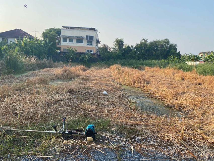 ขายที่ดินทำเลดีติดหมู่บ้านจัดสรร. หมู่บ้านเพรชเกษม3 ซอย27เหมาะสำหรับทำหมู่บ้านจัดสรรเนื้อที่เกือบ4ไร่. ขายตารางวาละ26, 000บาท 1