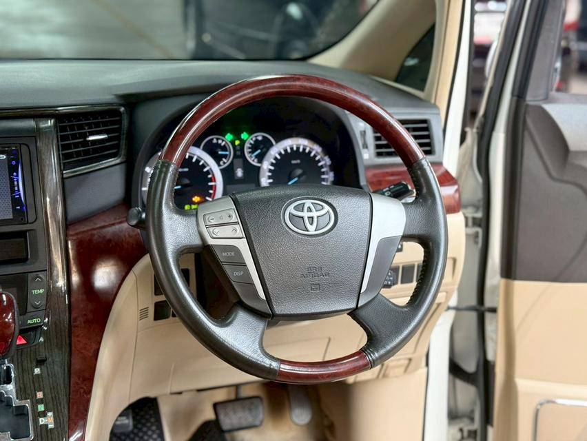 TOYOTA VELLFIRE 2.4 V ปี2011 รถบ้านแท้ รถสวยประวัติดี 17