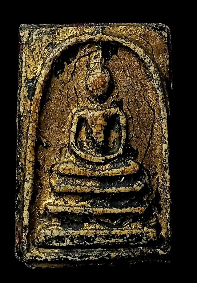 พระสมเด็จวัดระฆัง พิมพ์ใหญ่ ลงรักปิดทอง
