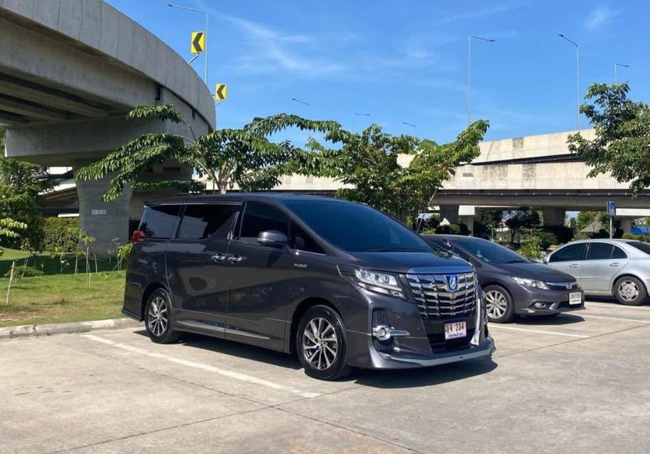 ขายด่วน Toyota Alphard 2.5 Hybrid SRC สีดำ ปี 2017 3