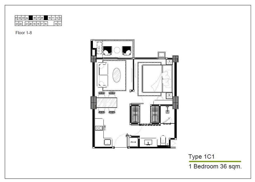 ขายคอนโด 🏖️ The Riviera Beverly Hills Residences pattaya 4,500,000 13
