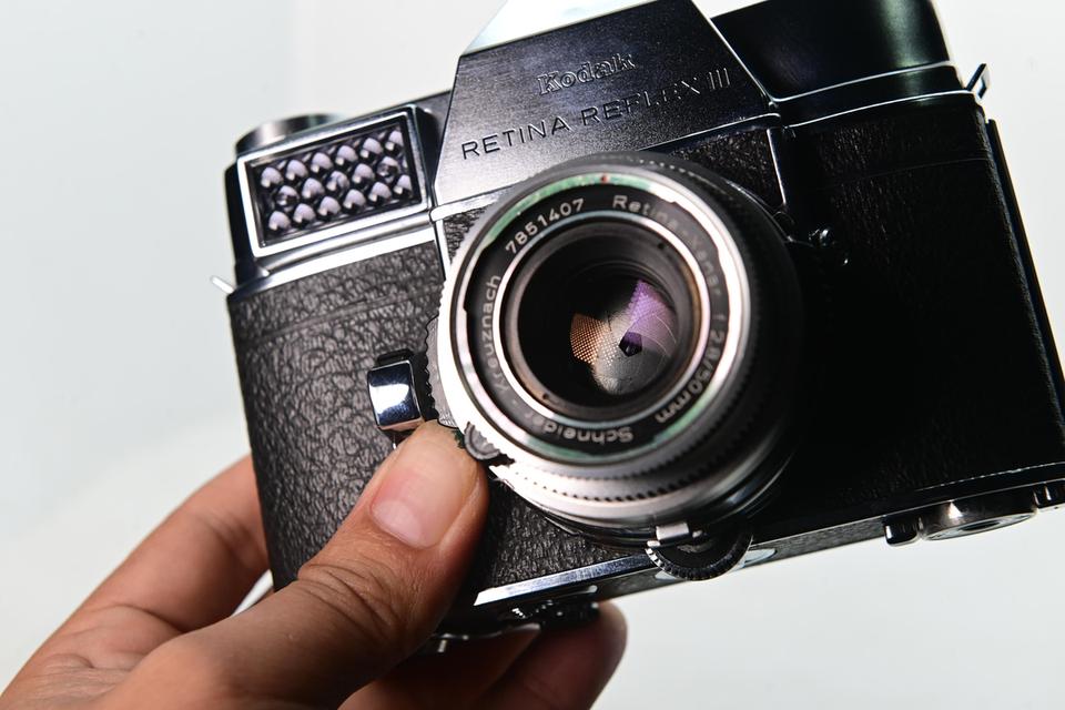 กล้องฟิล์ม kodak retina reflex iii  Kodak Retina Reflex III กล้อง SLR  7