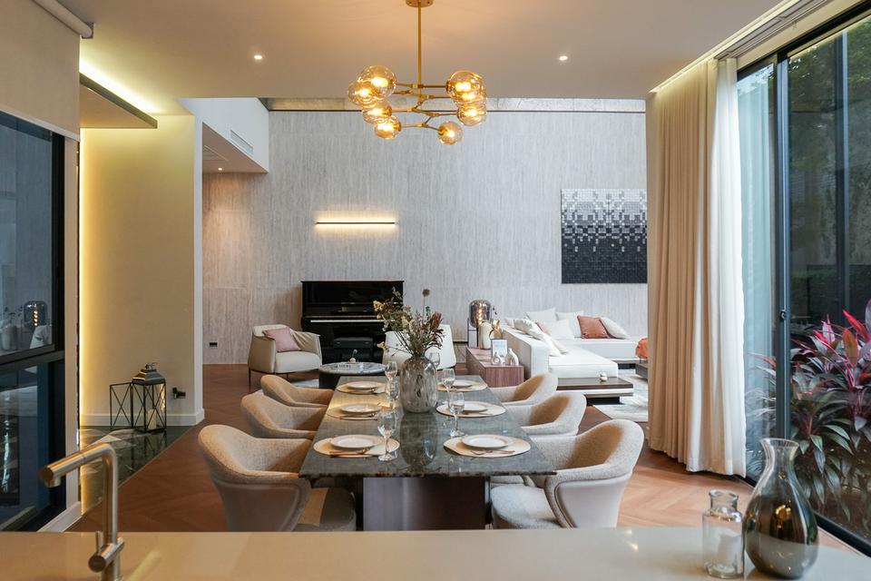 ขาย/ให้เช่า วิลล่าหรู 3 ชั้น BuGaan กรุงเทพกรีฑา (Sansiri Ultra Luxury) 540 ตร.ม. พร้อมลิฟต์ส่วนตัว โถงสูง 7 ม. 4