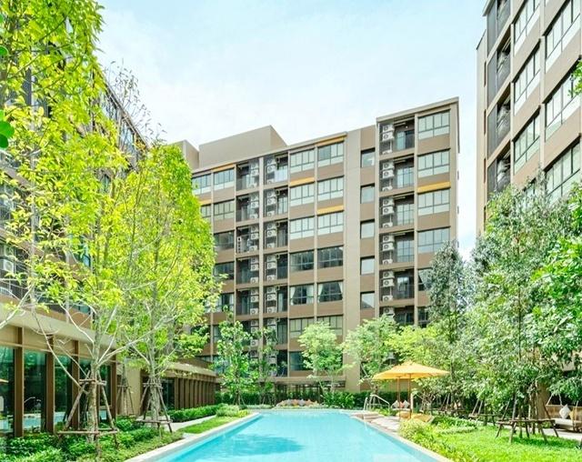 ห้องใหม่พร้อมอยู่ ดีคอนโด คาล์ม รามคำแหง 40 โปรจองด่วน 1 นอน 1 น้ำ MRT ลำสาลี 1.6 กม.พื้นที่ใช้สอย 30 ตร.ม.บรรยากาศสงบ เ 8