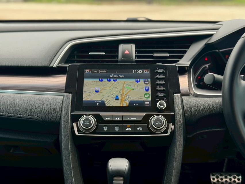 HONDA CIVIC FC  1.5 RS TURBO (MNC)  TOP ปี 2019 สีเทา  เกียรออโต้  18