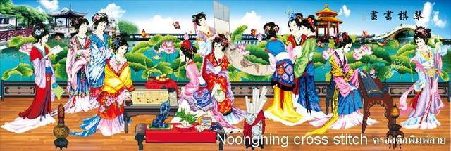 ร้าน Noongning Cross stitch ครอสติสพิมพ์ลาย จำหน่ายอุปกรณ์ครอสติส ภาพติดเพชร1820 11