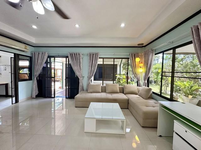 บ้านให้เช่า สวนกว้างมาก ซอยเนินพลับหวาน ร่มรื่น สไตล์ไทย-บาลี เฟอร์ครบ 5