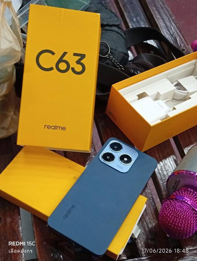 realme c63 8/128 ครบกล่อง❗เครื่อง demo