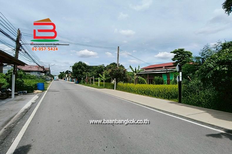 ที่ดินเปล่า ซ.คลองสาม 6/5 เนื้อที่ 60 ตรว. ถนนพหลโยธิน ต.คลองสาม อ.คลองหลวง จ.ปทุมธานี 6