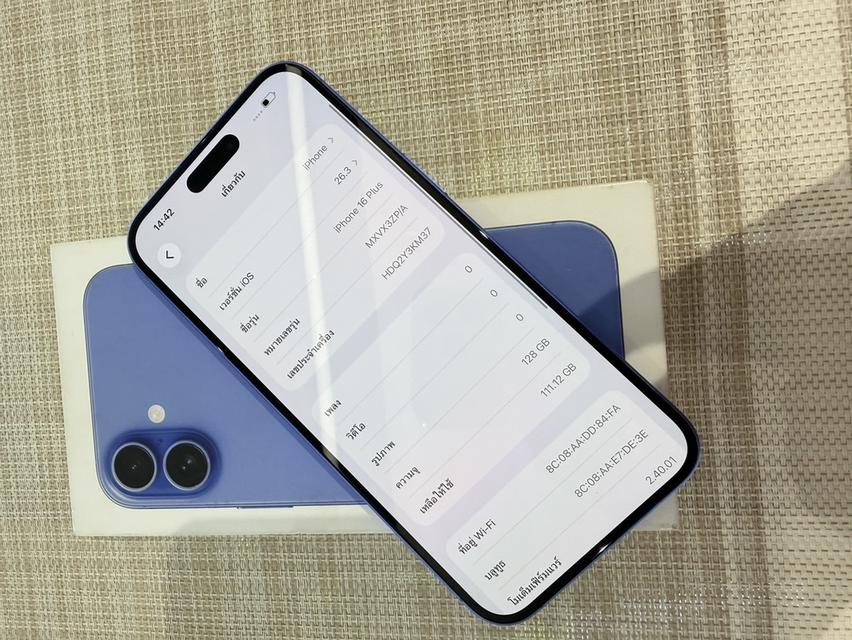 iPhone 16 Plus 128gb ผ่อนได้
