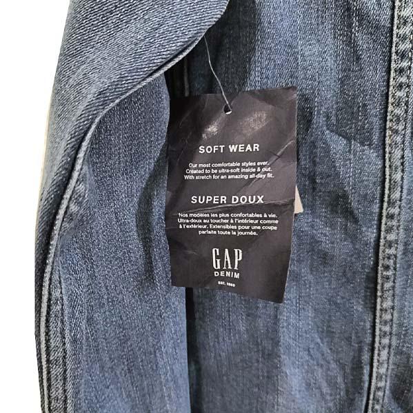 GAP มือหนึ่ง ยีนส์ยืด สีเข้ม สวยมาก กระดุมปั๊มทุกเม็ด