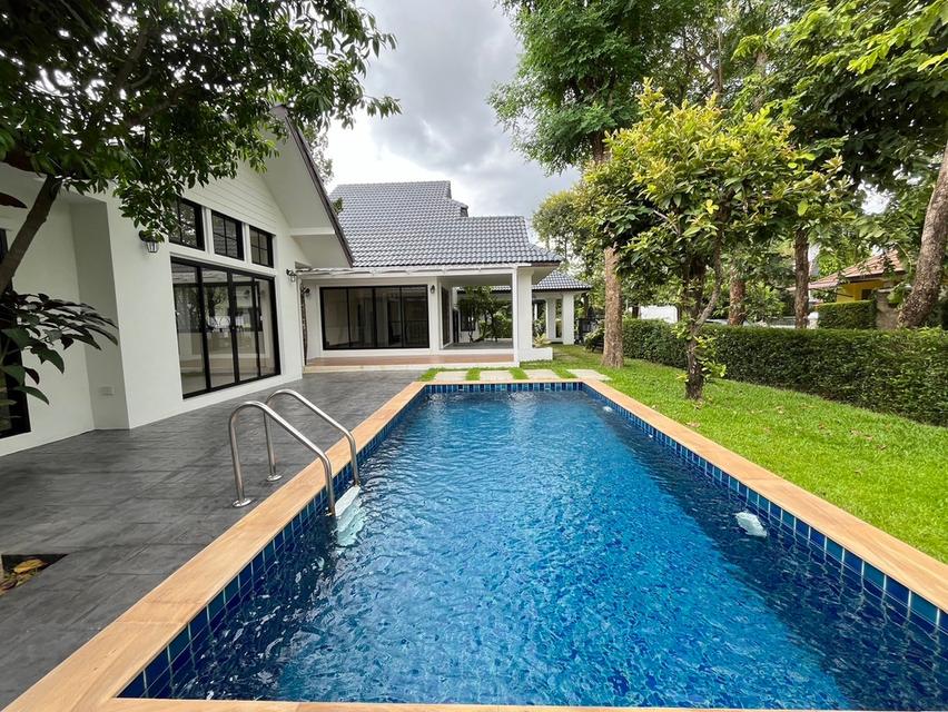 🌼☀ให้เช่า Pool Villa ชั้นเดียว พร้อมสระว่ายน้ำในตัว บรรยากาศหมู่บ้านเงียบสงบร่มรื่น 4