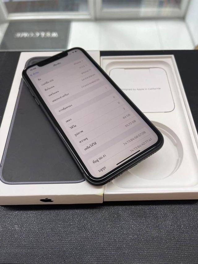 iPhone 11 สีดำ ไร้รอยตก 4