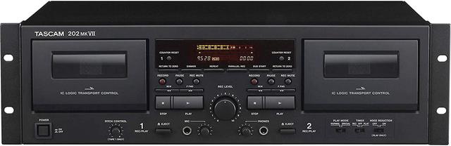 เปิดจอง TASCAM 202MK7 เครื่องเล่นเทปคู่ with USB Port ประกันศูนย์