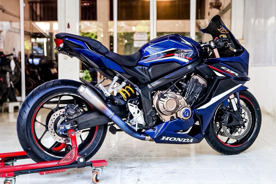 CBR650R ปี 2022 Honda น้ำเงิน รูปที่ 6
