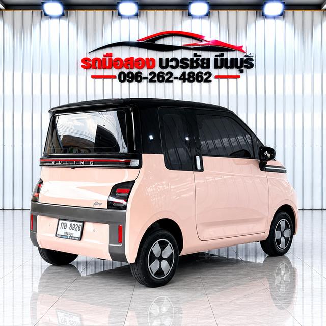 ปี 2024 #WULING AIR EV LONG RANG รถไฟฟ้า100% A/T ( กษ 8926 นครปฐม) *เลขไมล์ 7,6xxสีชมพู-ดำ รูปที่ 4