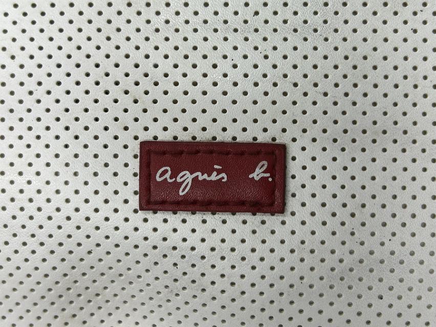 [VTG. Y2K] Pack คู่ agnès b. BEAUTÉ แท้ฝรั่งเศส เซ็ตกระเป๋าเครื่องสําอาง+กระเป๋าเงิน Organizer❤️ รูปที่ 10
