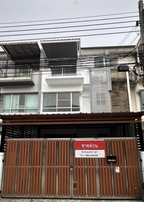 บ้านทาวน์โฮม 3 ชั้น บ้านใหม่เทพารักษ์ - วงแหวน *แถวเทพารักษ์ ทำเลดีใกล้ทางด่วน* 1