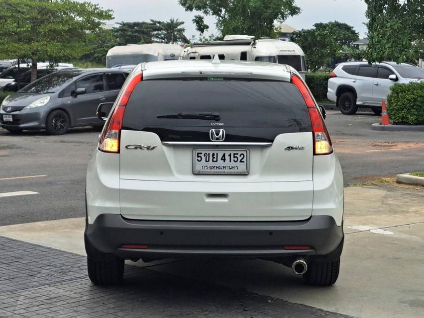 2013 Honda CRV 2.0E 4WD top AT สีขาว 5