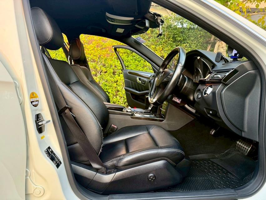 รหัสรถ AP4311 Mercedes-Benz #e200 #w212  ปี 2012 ชุดแต่ง AMG รอบคันจากโรงงาน สีขาว  11