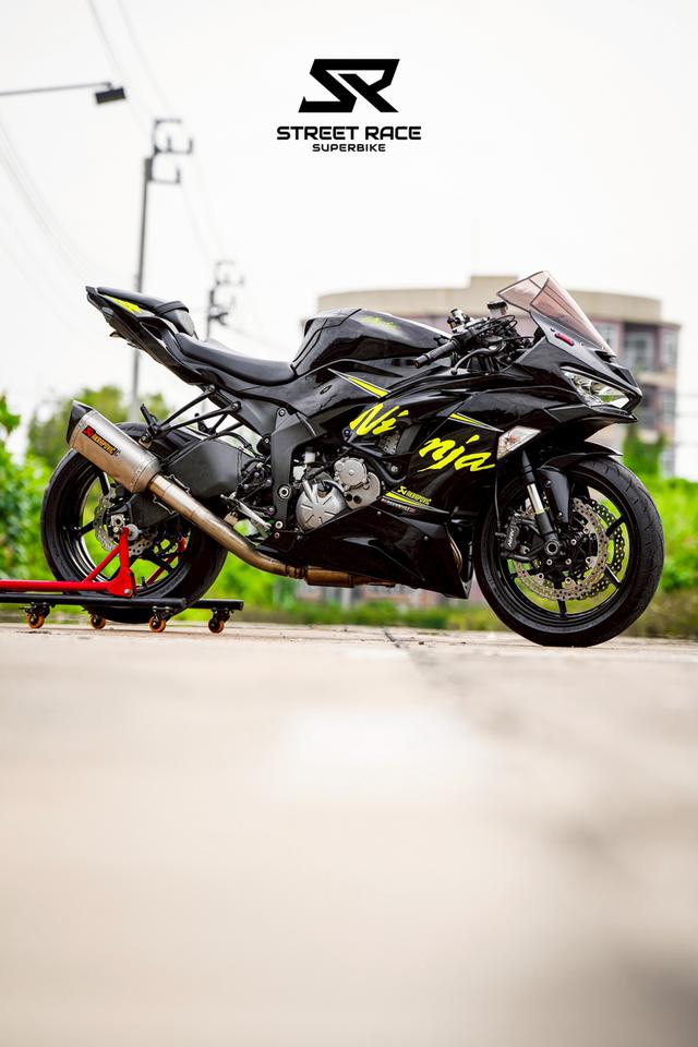 2019 Kawasaki zx-6r | ปี 2019 | สีดำเขียวลาย ninja สปอร์ตตัวแรงสายสนามสุดหล่อ! 9