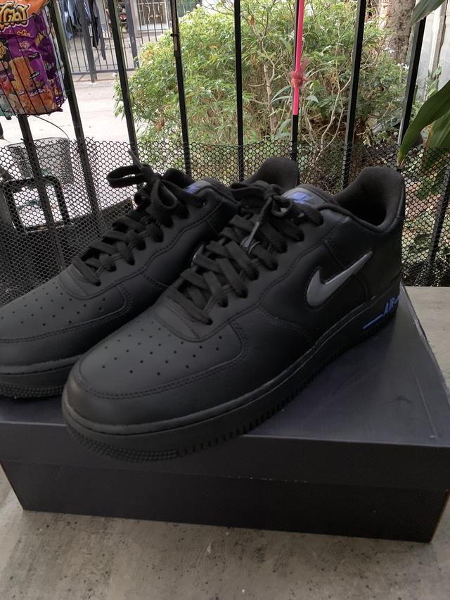 Nike Air Force 1 Low Jewel Black Grey Royal รูปที่ 2