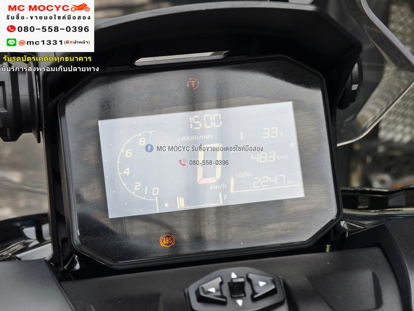 Adv 160i 2024 วิ่ง2000โลแท้ รถบ้านแท้มือเดียว กุญแจบุคเซอวิสครบๆ สภาพใหม่มาก No1101 6