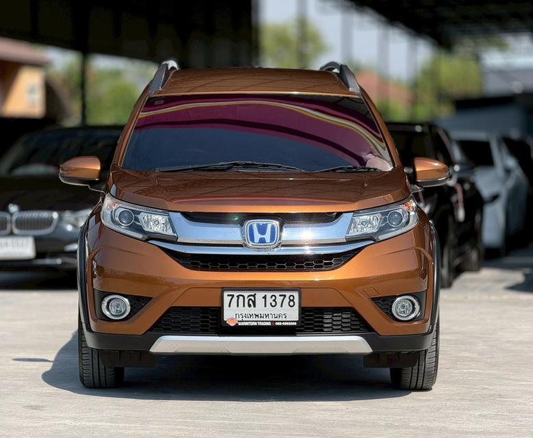 ปี 2018 HONDA BRV, 1.5 SV โฉม ปี16-22สีน้ำตาล Premium Amber Metallic(เฉพาะรุ่น 7 ที่นั่ง) เครื่องยนต์เบนซิน รูปที่ 2