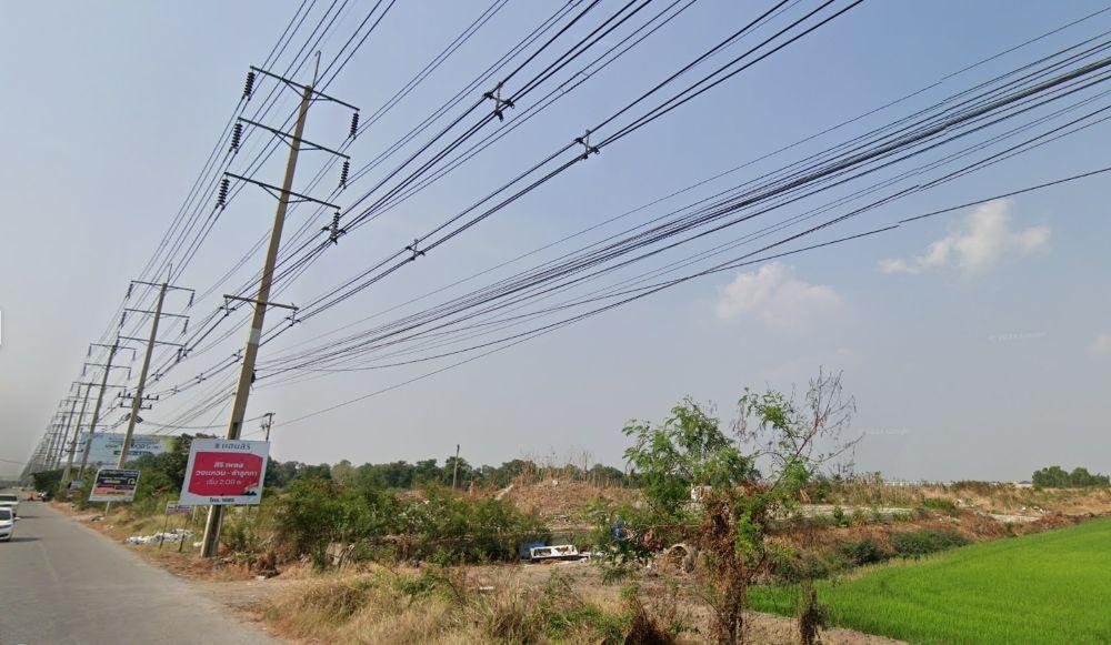 ขายที่ดินบึงคำพร้อยถมแล้ว 10 ไร่ ติดถนนเลียบด่วนลำลูกกา ผังที่ดินสีเหลือง พร้อมโฉนด ปทุมธานี 2