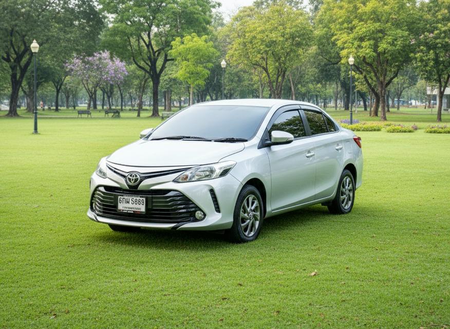 🔥ฟรีดาวน์ รถสวยมือเดียว ขายถูกมาก Toyota VIOS 1.5 E AT ปี 2017