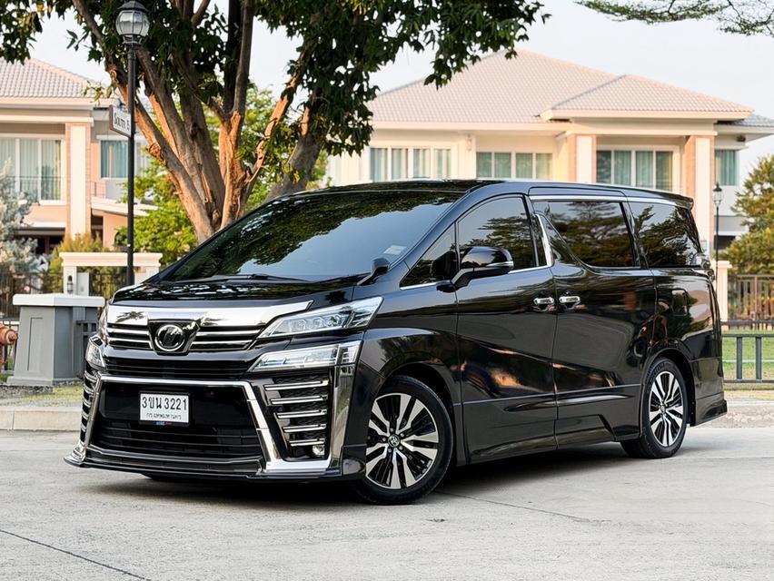 รหัสรถ AVA3221 🇯🇵 Toyota Vellfire 2.5 (เบนซินล้วน) ZG Edition Full Option ปี 2018