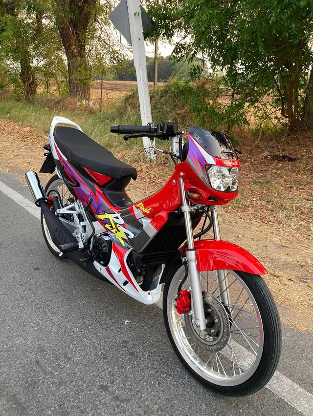 🔥Honda Nova Dash 125 RS (ปี 1997) - สีแดงดำ ในตำนาน! รูปที่ 3