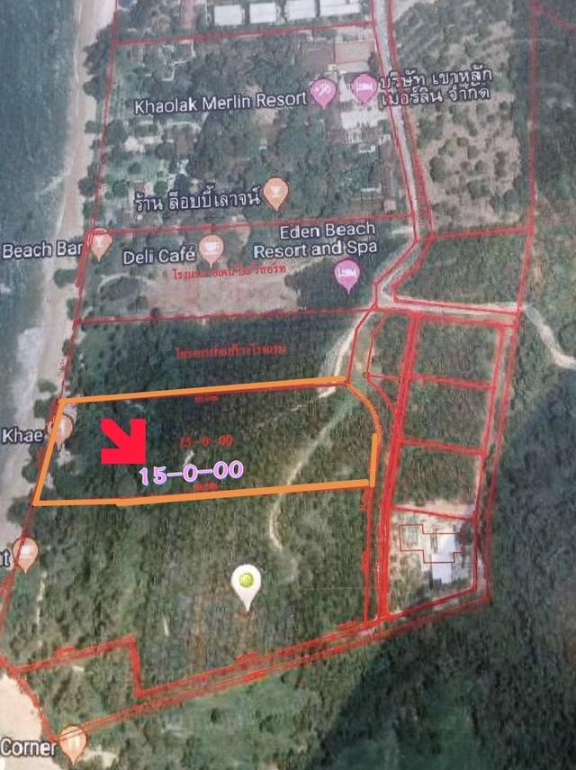 ที่ดินติดชายหาด เขาหลัก จ.พังงา 1