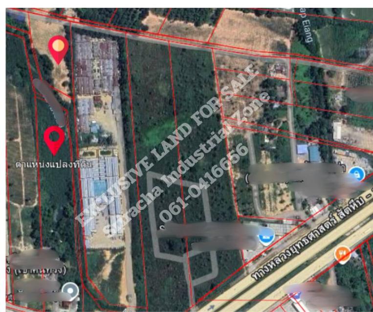 ขายที่ดินผังสีม่วงแท้ เนื้อที่รวม 17 ไร่ 2 งาน 8.4 ตร.ว (2แปลงติดกัน) ต.เขาคันทรง อ.ศรีราชา จ.ชลบุรี 9
