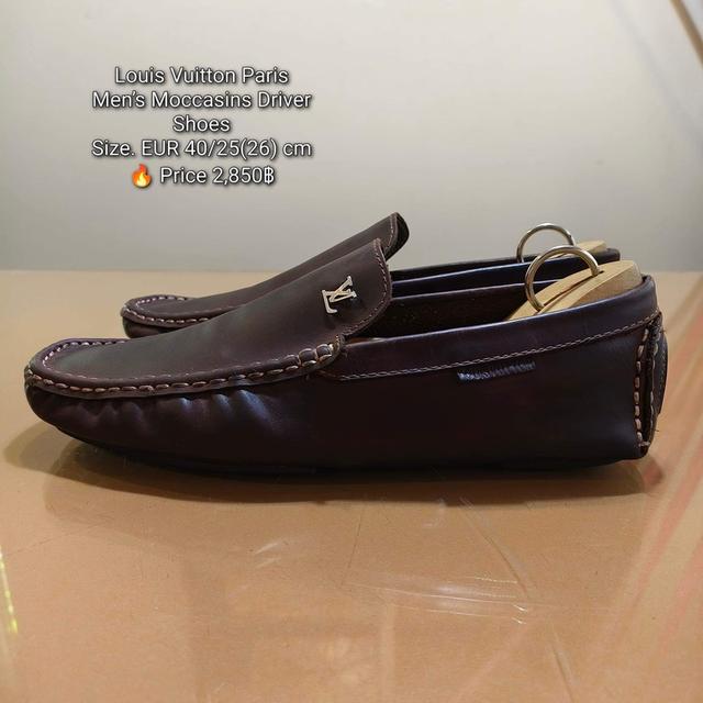 Louis Vuitton ParisMen’s Moccasins Driver ShoesSize. EUR 40/25(26) cm🔥 Price 2,850฿