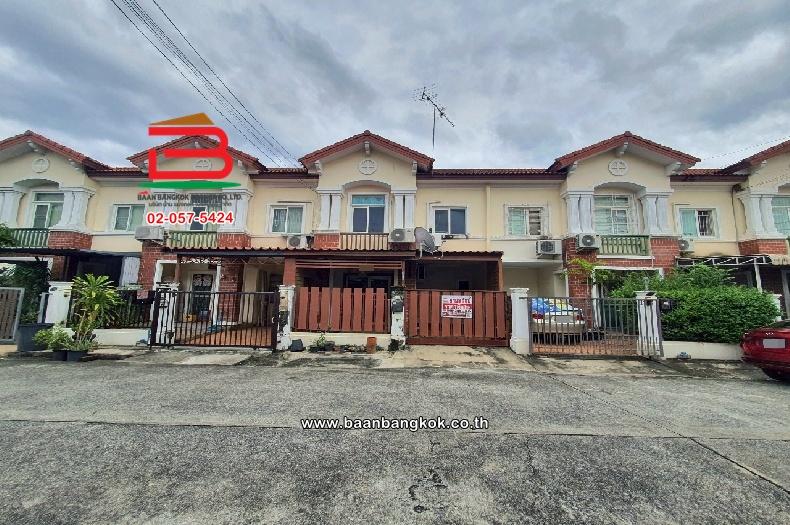 ทาวน์เฮาส์ หมู่บ้าน เดอะคอนเนค 3 ดอนเมือง เนื้อที่ 18 ตร.ว แขวงสีกัน เขตดอนเมือง กรุงเทพมหานคร 1