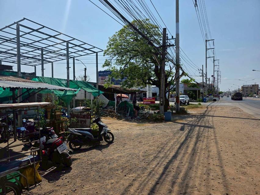 ที่ดิน 84 ตร.ว มีโกดังด้านหลัง ติดถนนใหญ่ อยู่ติด thai foods ห่างจาก7-11 lotus 800 เมตร เหมาะจะทำธุรกิจค้าขาย ทำเลดี 6