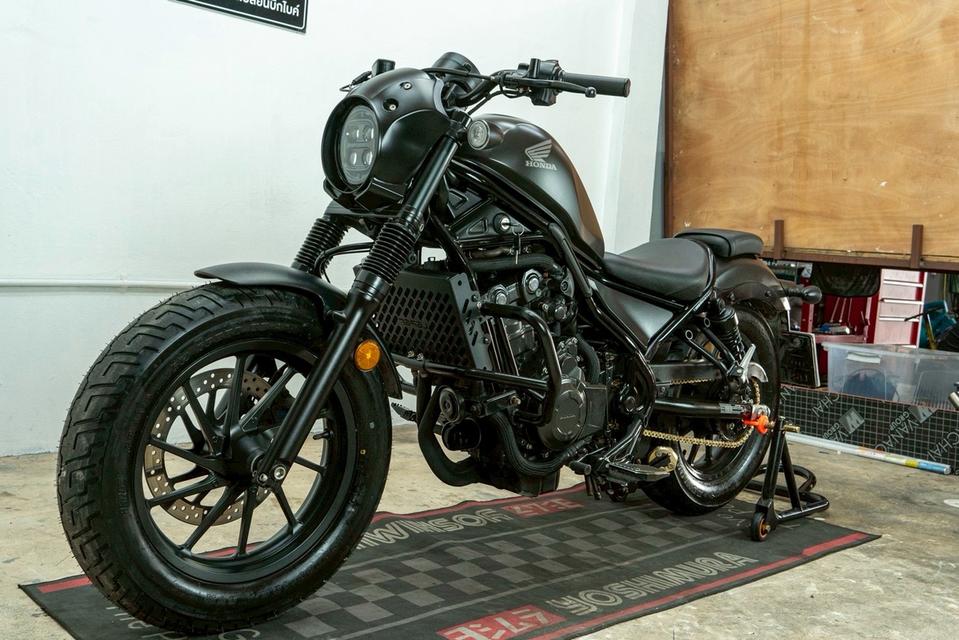 Rebel500 ปี2022 สีดำ Honda รูปที่ 5