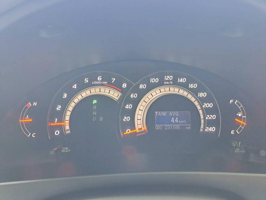 TOYOTA CAMRY 2.4 V รุ่นท็อปปี2008 สีดำ 14