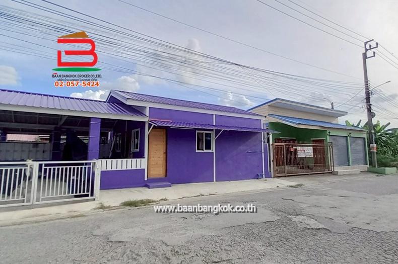 บ้านเดี่ยว หลังมุม การเคหะมีนบุรี (คลองเก้า) เนื้อที่ 38 ตรว. ถนนไมตรีจิต-คลองเก้า เขตคลองสามวา 11