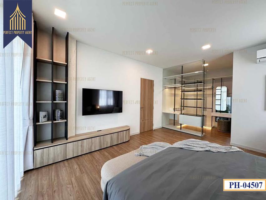 For rent บ้านพร้อมอยู่ มัณฑนา บางนา กม.15 ใกล้เมกะบางนา บางนาตราด เฟอร์นิเจอร์ครบครัน 14