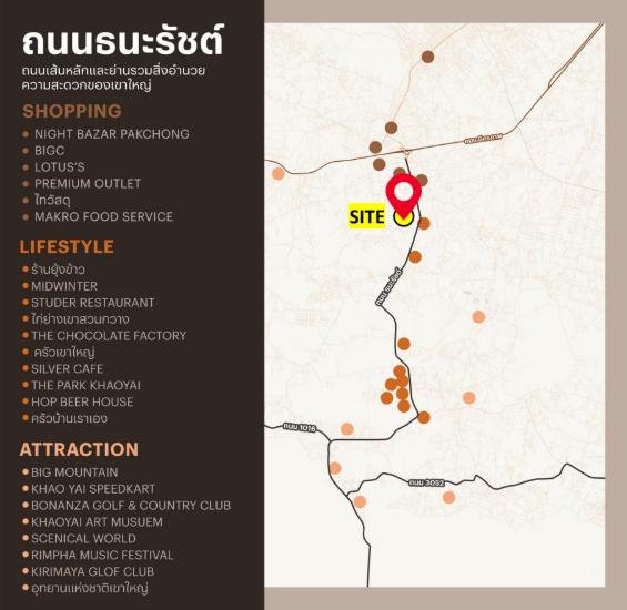 ขายที่ดิน เขาใหญ่ ธนะรัชต์