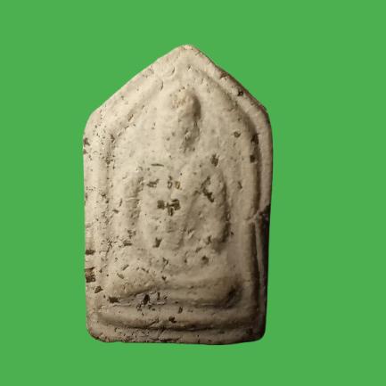 พระผงรูปเหมือน5เหลี่ยม หลังยันต์ หลวงปู่เผือก วัดกิ่งแก้ว